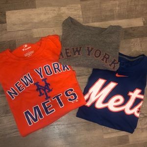 Bundle of 3 New York Mets Men’s size Large Shirts